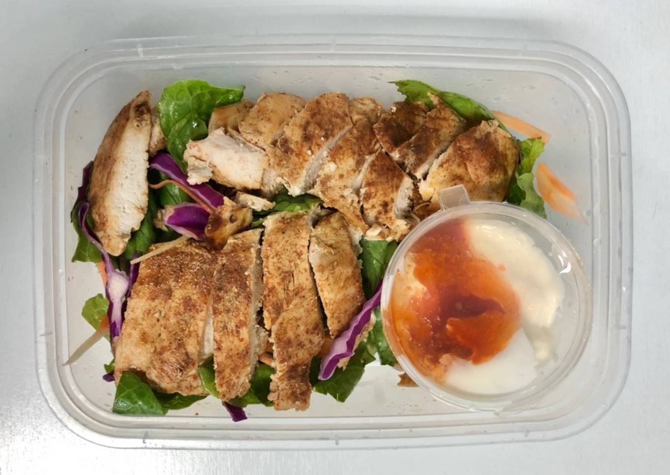 Grilled chicken salad