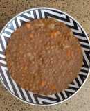 Sopa de lentejas