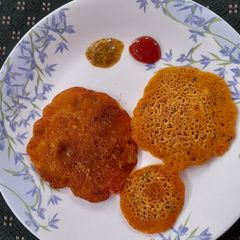 A picture of Instant Sattu Dosa.