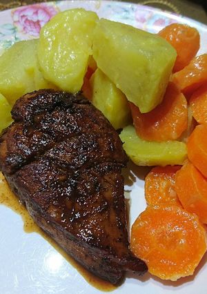Foto resep Red Wine Chicken