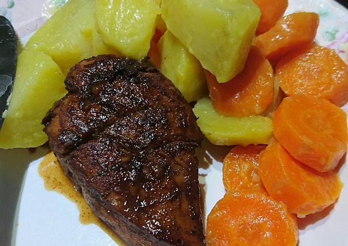 Cara Gampang Menyiapkan Red Wine Chicken, Enak