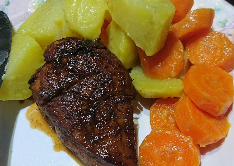 Cara Gampang Menyiapkan Red Wine Chicken yang Enak
