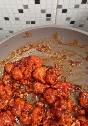 Foto resep Cumi goreng tepung saus gochujang