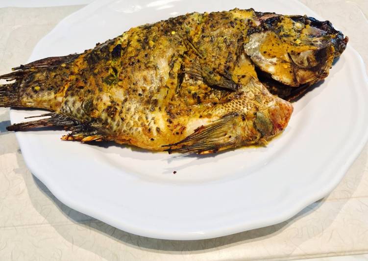 Recipe of Any-night-of-the-week Tilapia fish recipe