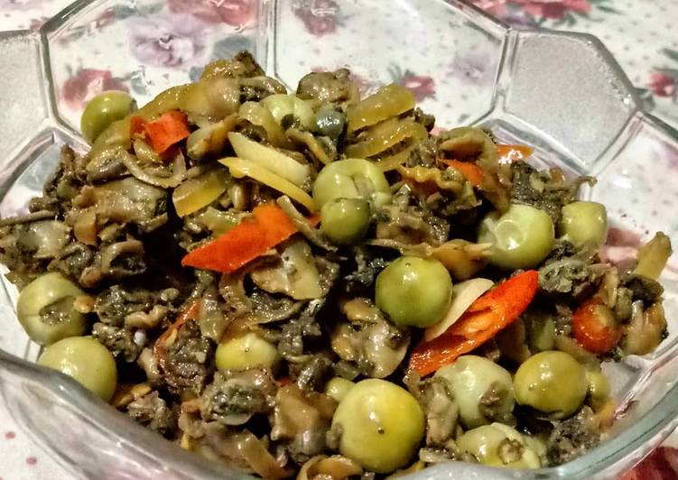 Tumis Kerang Terong Pipit #bikinRamadanberkesan