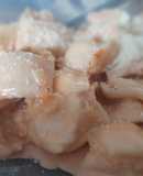 Ravioles con salsa rosa
