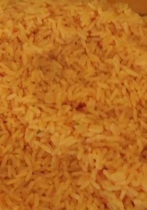 Una foto de Arroz con azafrán!!