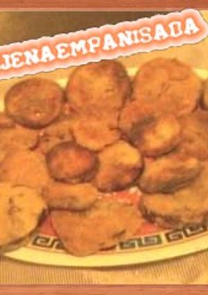 Una foto de ✨berenjena empanisada ✨