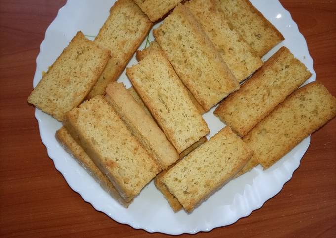 Recipe of Homemade Cake Rusks
