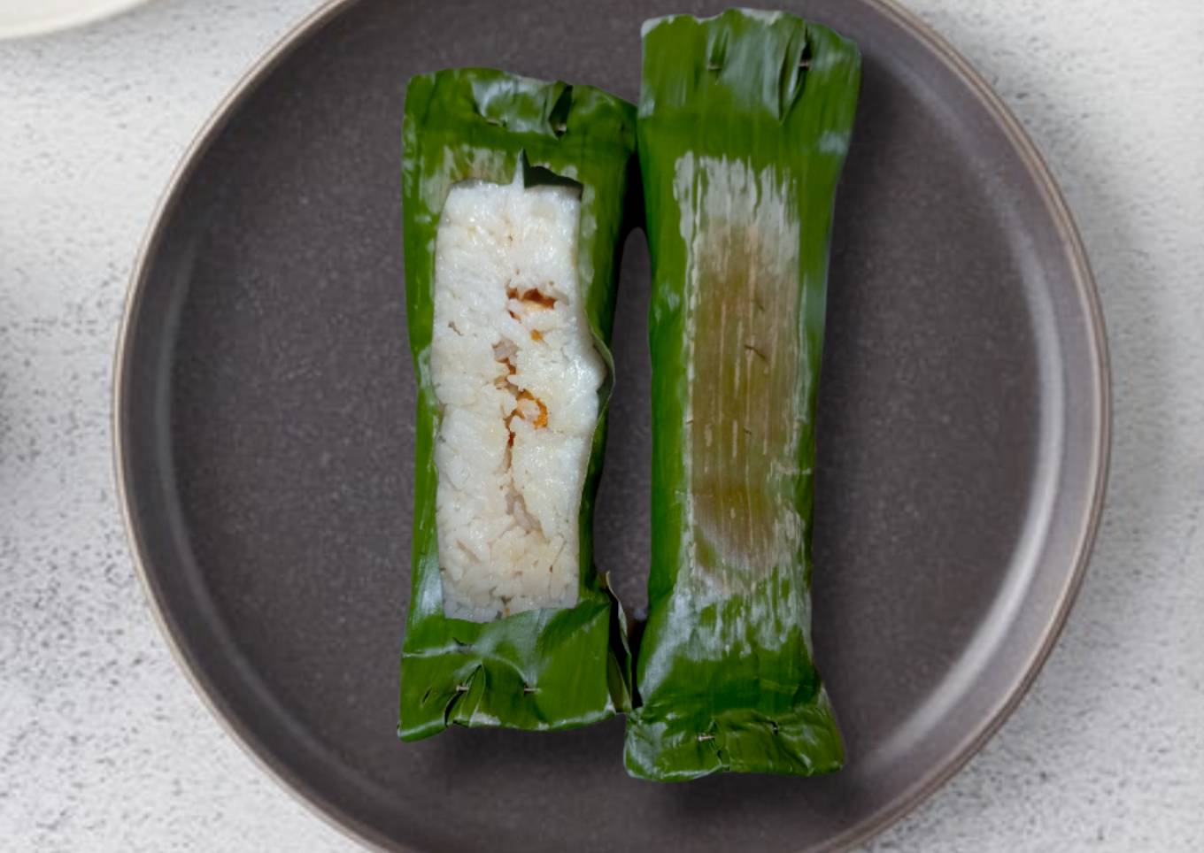 🦐 Nasi Bakar with Tumis Udang Mentega