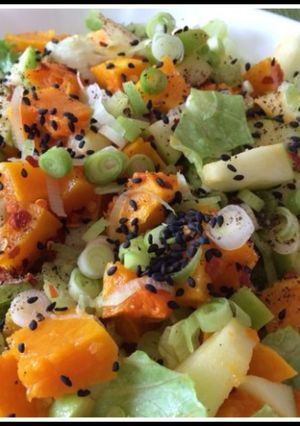 A picture of Butternut Squash and Apple Salad.