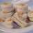 Alfajores con crema de maní