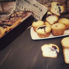 A picture of Blueberry Muffins.