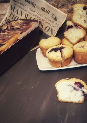 A picture of Blueberry Muffins.