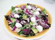 Una foto de bolita de mozzarella