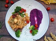 Gambar steak tomat cherry