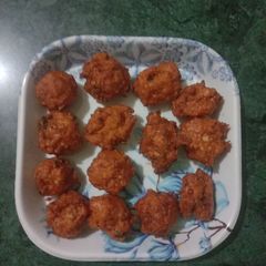 A picture of Cauliflower stem fritters.