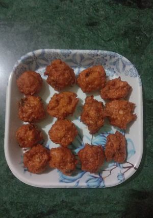 A picture of Cauliflower stem fritters.