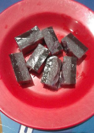 Foto resep Puding ubi ungu sederhana