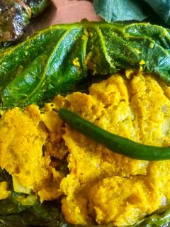 লাউ পাতায় বাঁধাকপি পাতুরি (Lau patay badhakopi paturi recipe in Bengali) রেসিপির প্রধান ছবি