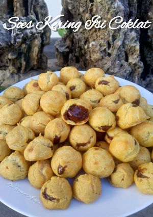 Foto resep Soes Kering Isi Coklat