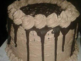 Torta de molde de pan dulce