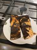Grilled Salmon in Black Pepper
