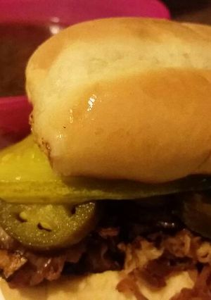 A picture of Roast beef subs.
