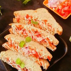 A picture of Veg Mayo Sandwich.