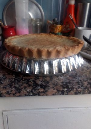 Una foto de Tarta de coco y dulce de leche