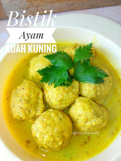 Foto resep Bistik Ayam Kuah Kuning - MPASI 1y+