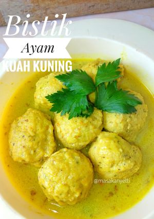Foto resep Bistik Ayam Kuah Kuning - MPASI 1y+