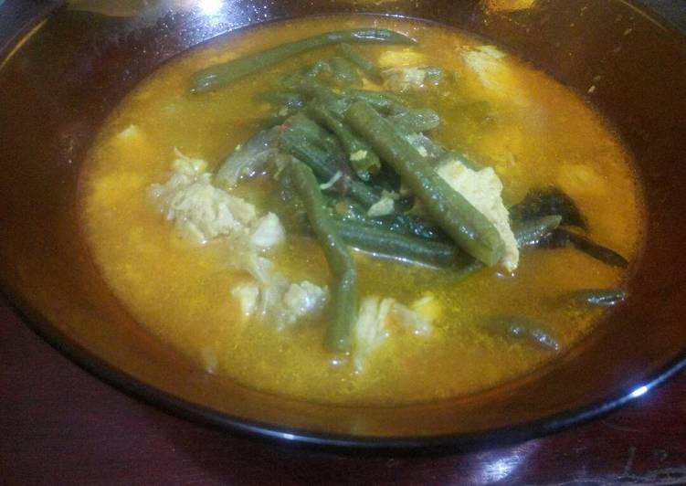 Sayur pindang patin