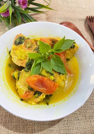 Foto resep Kakap merah kuah kuning