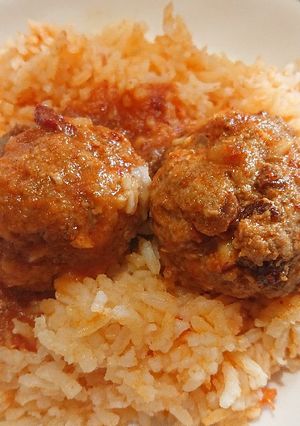 Una foto de Albóndigas con chipotle
