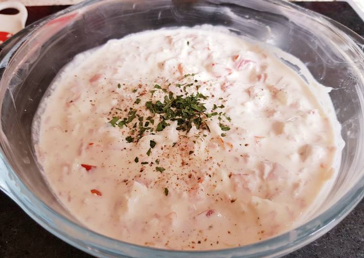 Recipe of Homemade My Mozzarella, Tomato &amp; Ham Dip