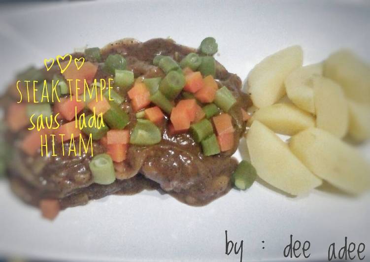 07. Steak Tempe Saus Lada Hitam