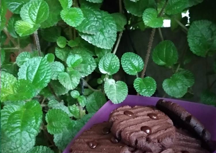 Resep Choco cookies tanpa mixer Anti Gagal