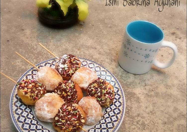 Sate Donat Ubi Jalar Rasanya Enak