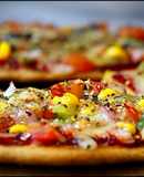 MINI PIZZA ON TAWA | No OVEN | VEGETABLE MINI PIZZA FOR KIDS |QUICK & EASY PIZZA RECIPE