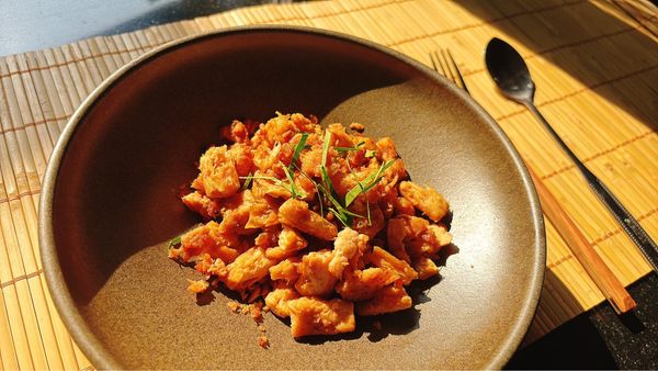 Gà Chay Xào Chanh Mật Ong