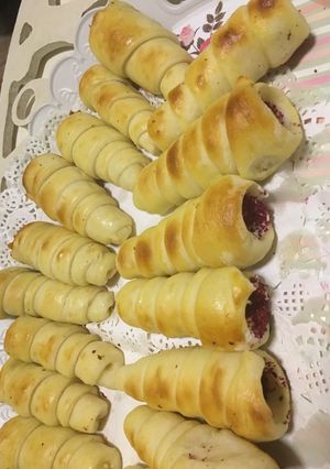 صورة لوصفة اقماع بحشوات مختلفه
