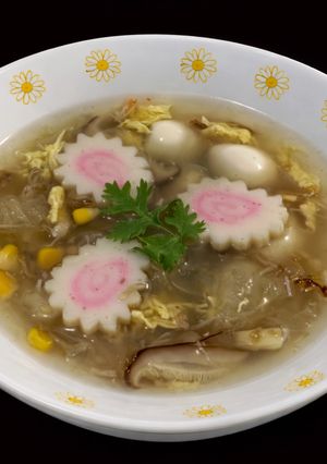 Hình của món SP.0829 - Súp Cua Ngô Vàng Tuyết Nhĩ.