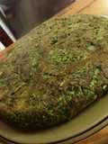 Tortilla de ortiga y mizuna