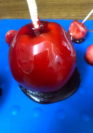 Una foto de Manzanas 🍏 acarameladas