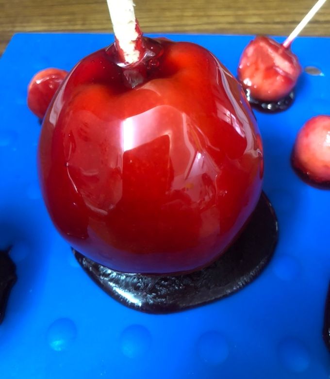 Una foto de Manzanas 🍏 acarameladas