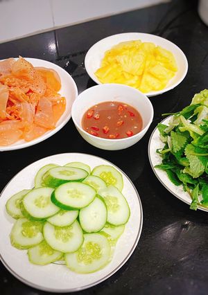 Hình của món Sứa muối.