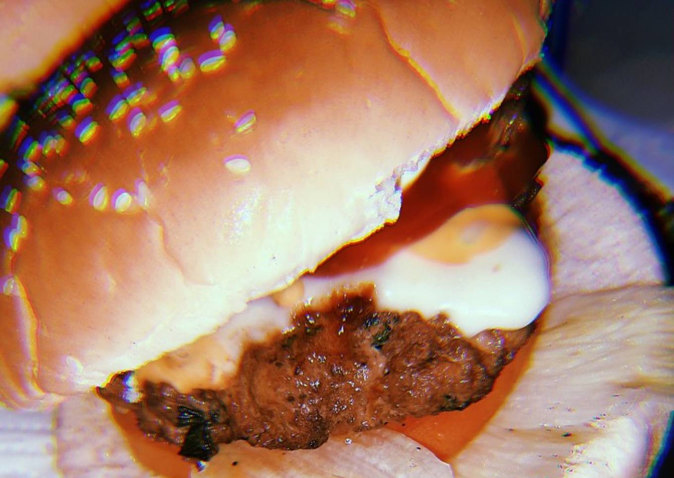 Hamburguesa casera de res