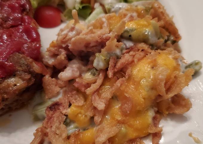 Cheesy Green Bean Casserole