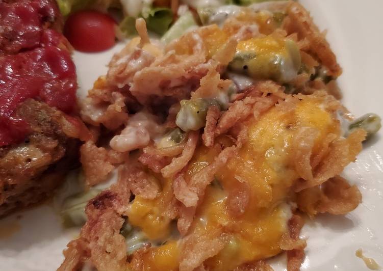 Step-by-Step Guide to Prepare Cheesy Green Bean Casserole